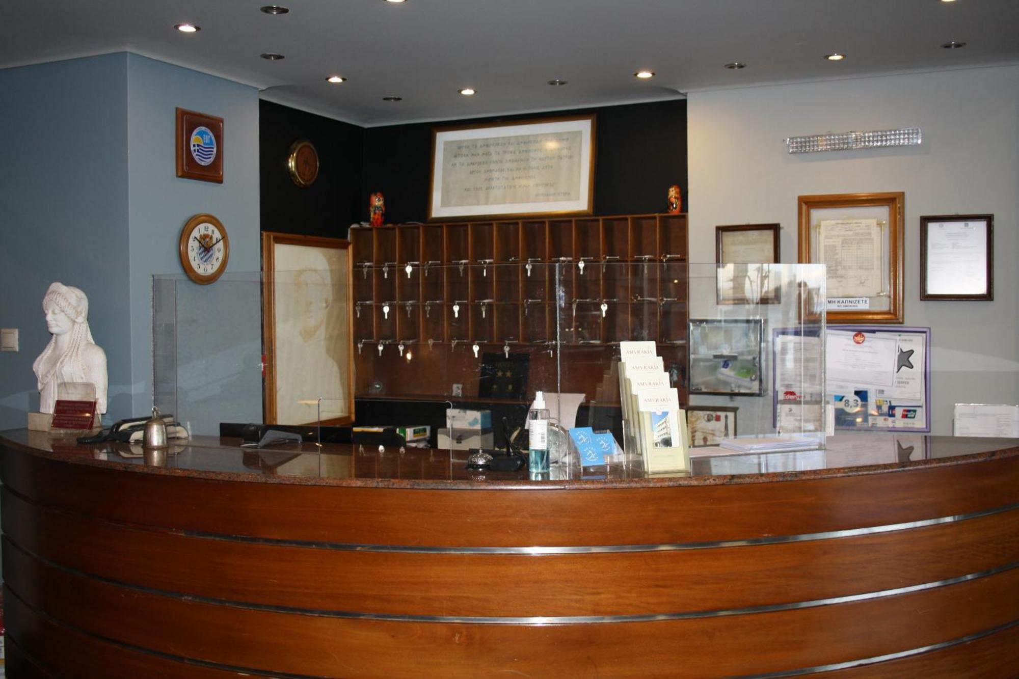 Amvrakia Hotel Amfilochía Buitenkant foto